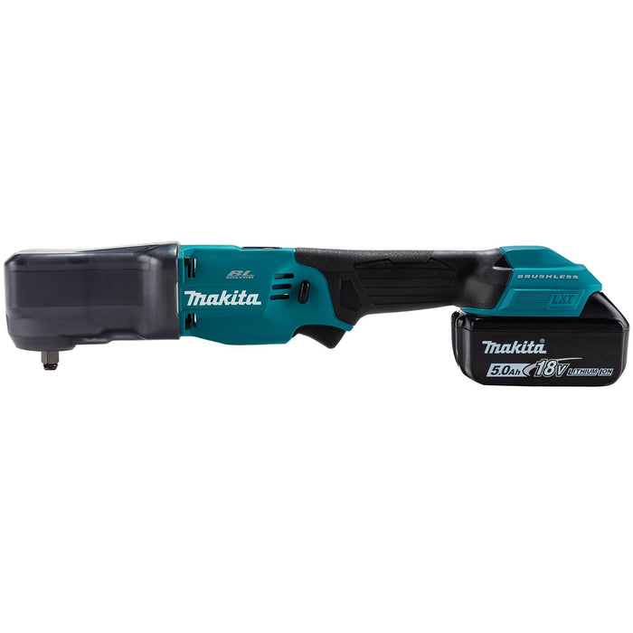 Makita XLT03Z 18V LXT® Lithium-Ion Brushless Cordless High Torque 3/8" Sq. Drive Angle Impact Wrench w/ Friction Ring, Tool Only