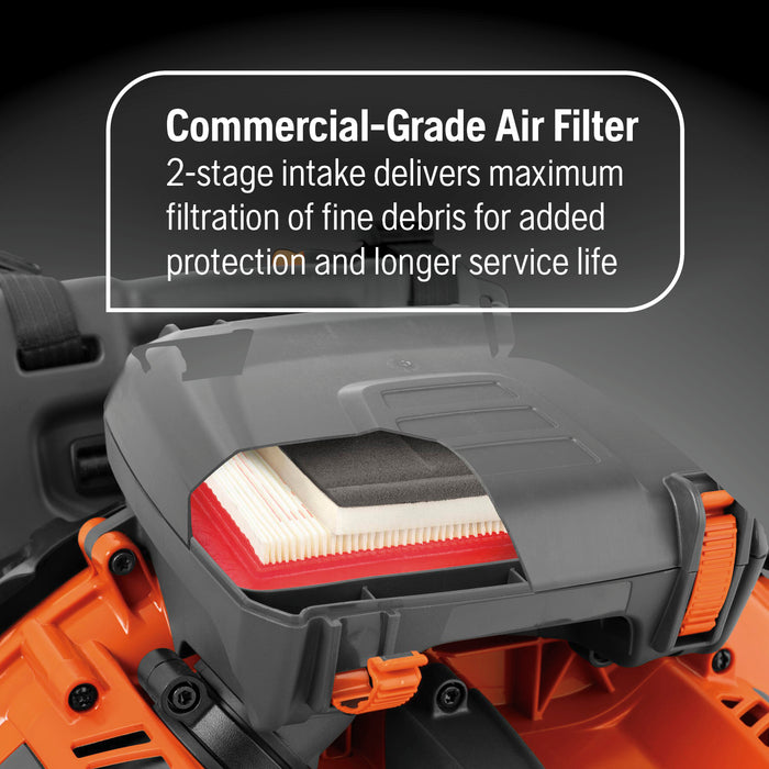 Husqvarna 590BTS 79-cc 1,245-CFM 216-MPH Professional Gas Backpack Leaf Blower 970551002