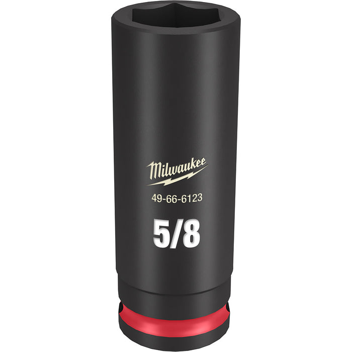 MILWAUKEE SHOCKWAVE Impact Duty 3/8" Drive 5/8" Dado de 6 puntos de profundidad