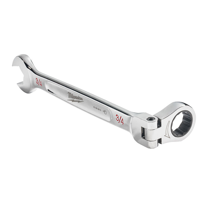 MILWAUKEE Flex Head Ratcheting Combination Wrench - SAE