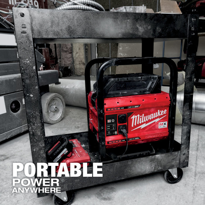MILWAUKEE MX FUEL™ CARRY-ON™ 3600W/1800W Power Supply Kit