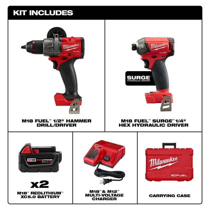 MILWAUKEE M18 FUEL™ 2 Tool Combo Kit