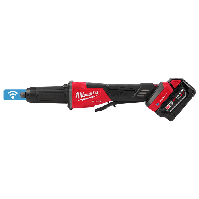 Amoladora troqueladora de frenado MILWAUKEE M18 FUEL™ con interruptor de paleta (solo herramienta)