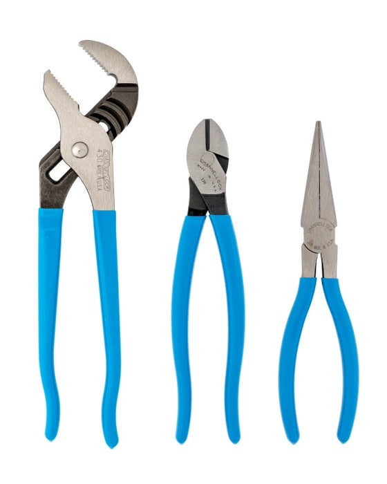 CHANNELLOCK 3pc Plier  Set