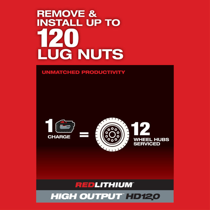 MILWAUKEE M18 FUEL™ 1" D-Handle Ext. Anvil High Torque Impact Wrench w/ ONE-KEY™ (Tool Only)