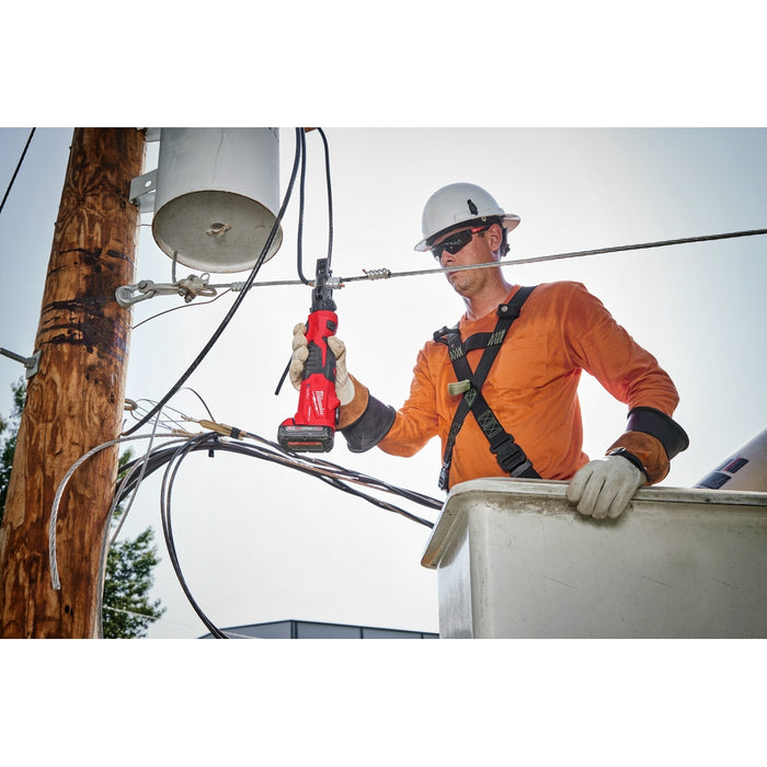 MILWAUKEE M18 FORCE LOGIC 6T Latched Linear Utility Crimper Kit