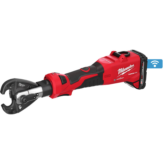 MILWAUKEE M18 FORCE LOGIC 6T Linear Utility Crimper Kit w/ Snub Nose Jaw