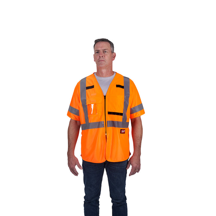 MILWAUKEE Class 3 High Visibility Safety Vest