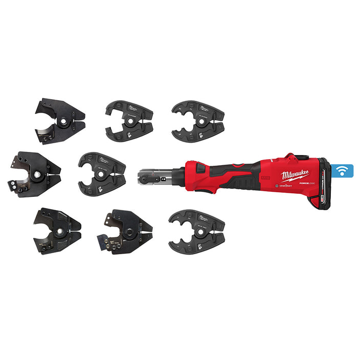 Engarzadora utilitaria lineal MILWAUKEE M18™ FORCE LOGIC™ 6T (solo herramienta)