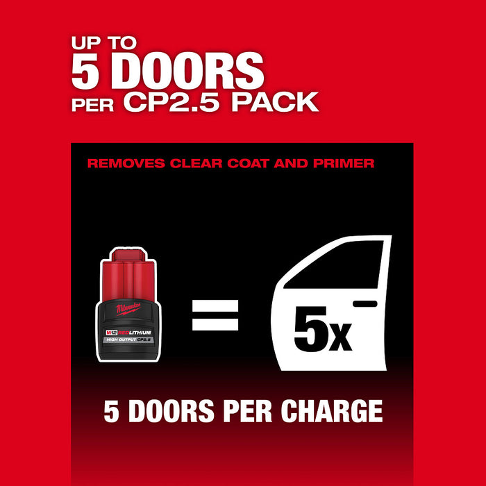 MILWAUKEE M12 FUEL 6" (3/32") Random Orbital Sander (Tool Only)