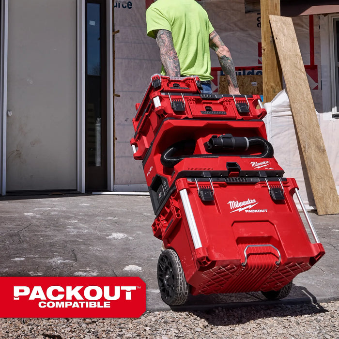 Milwaukee M18 FUEL™ 4 Gallon Wet/Dry Vacuum w/ PACKOUT™ Compatibility & VACLINK™