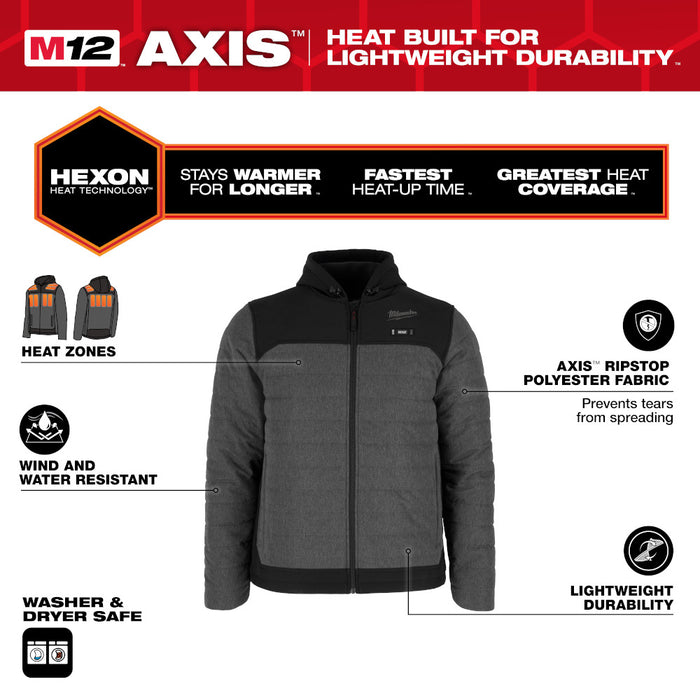 Kit de chaqueta con calefacción AXIS™ MILWAUKEE M12™