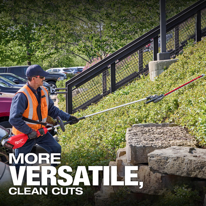 MILWAUKEE M18 FUEL™ Extended Pole Articulating Hedge Trimmer Kit