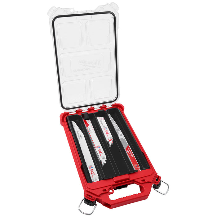 MILWAUKEE 15 PIEZAS. Kit de cuchillas SAWZALL® PACKOUT™