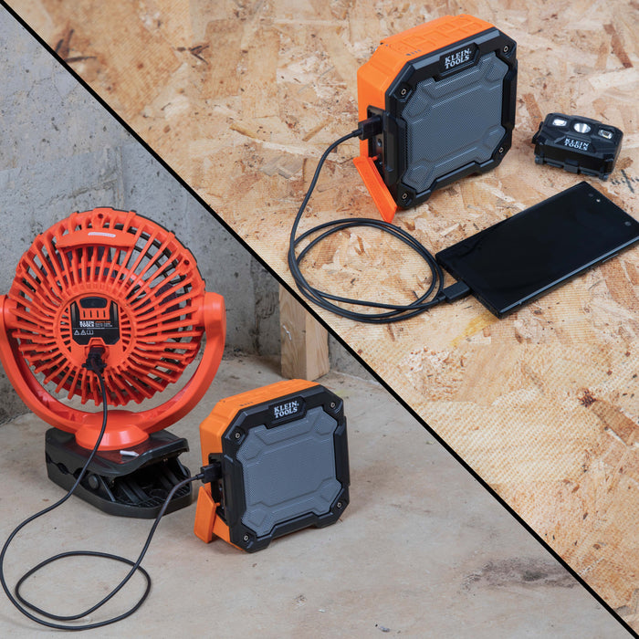 KLEIN TOOLS Bluetooth® Jobsite Speaker w/ Magnet & Hook