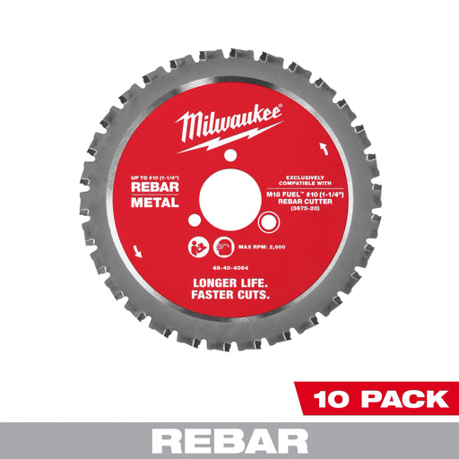 Milwaukee Rebar Blade 10 PK