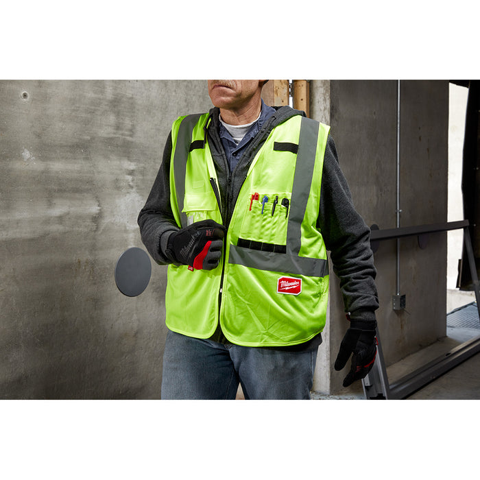 MILWAUKEE Class 2 High-Visibility Safety Vest