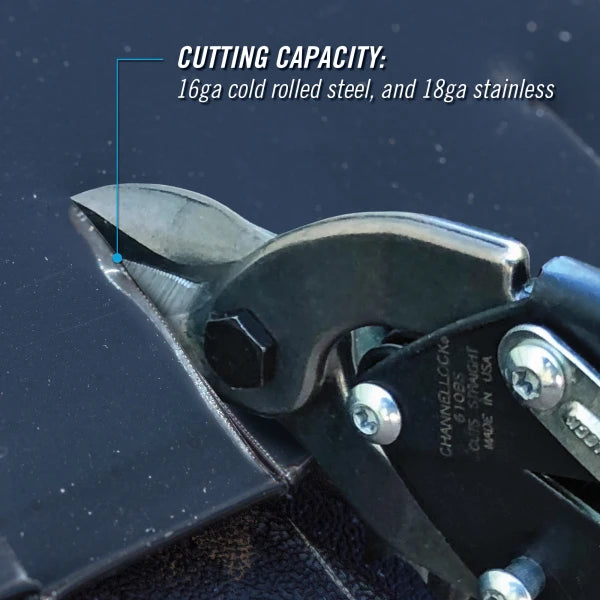 CHANNELLOCK 10" HD Aviation Snip
