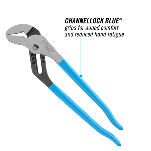 CHANNELLOCK 12" Smooth Jaw Tongue & Groove Pliers