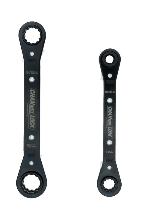 CHANNELLOCK 2pc Ratcheting Wrench Set