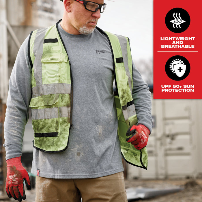 Camiseta de trabajo híbrida MILWAUKEE - Manga larga