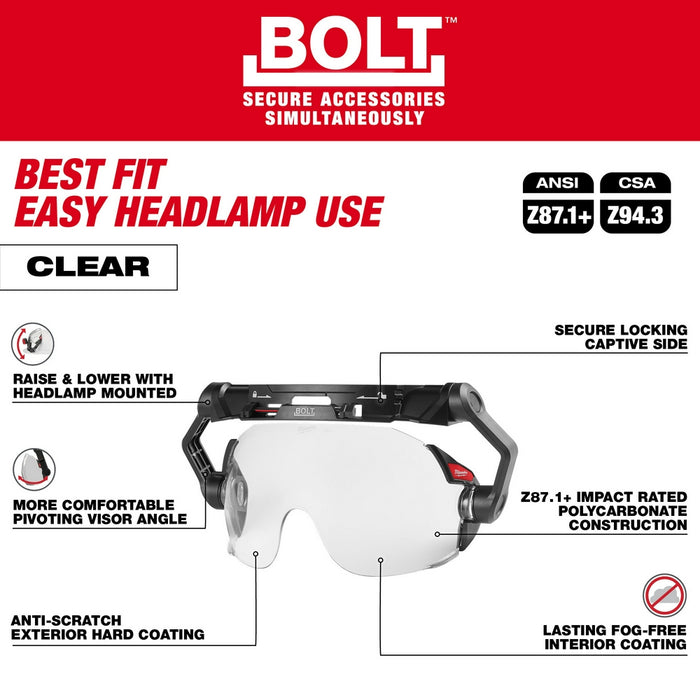 MILWAUKEE BOLT™ Eye Visor