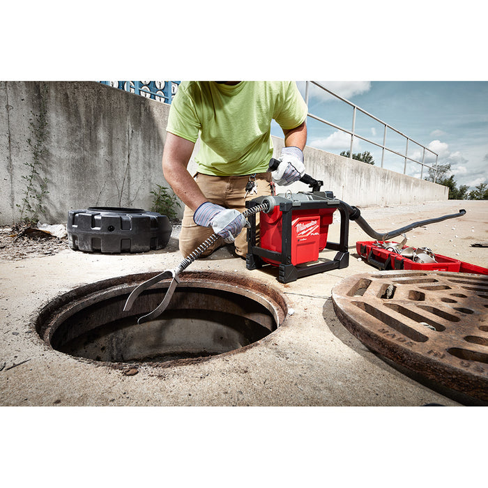 Kit de máquina seccional MILWAUKEE M18 FUEL™ con cable de 7/8”