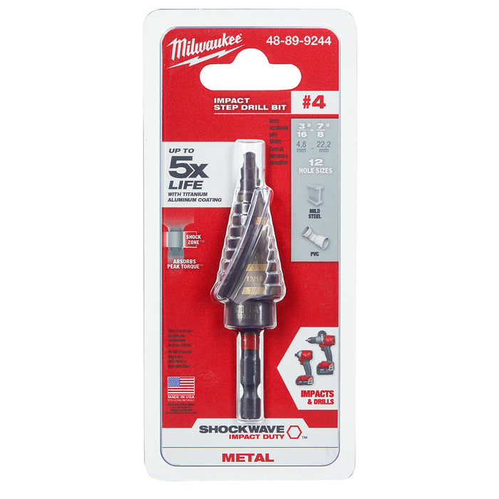 MILWAUKEE SHOCKWAVE™ IMPACT DUTY™ Step Bits
