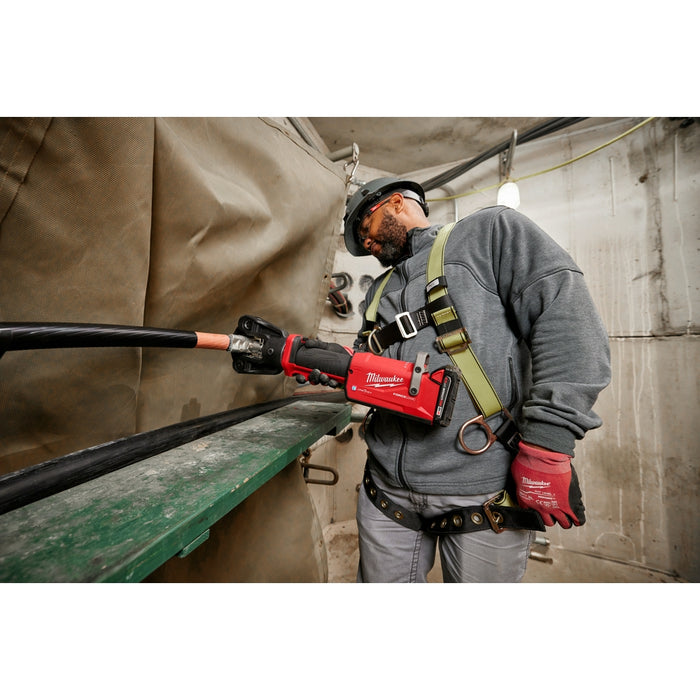 MILWAUKEE M18™ FORCE LOGIC™ 11T Dieless Latched Linear Utility Crimper Kit