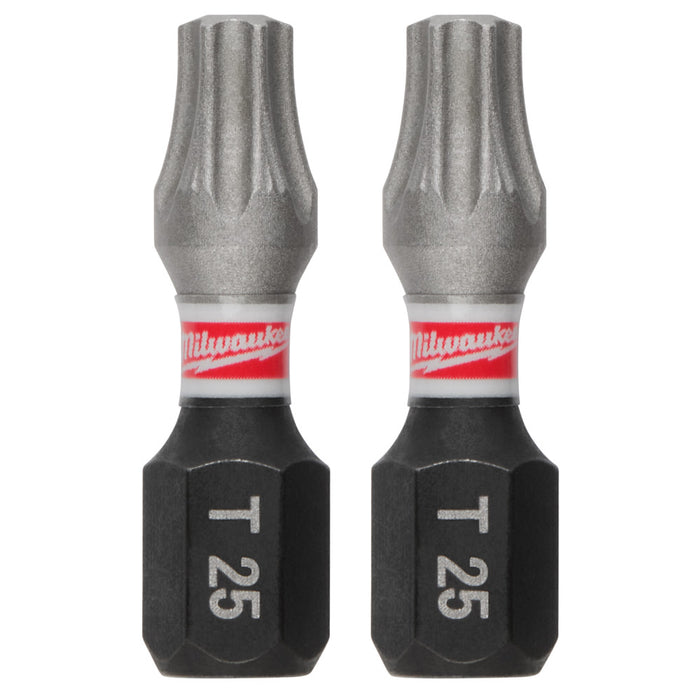 Milwaukee Tools 1" T25 IMP 25PK TICTAC BIT HLDR 48-32-5016