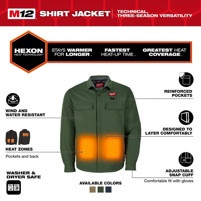 Milwaukee M12™ Heated Shirt Jacket