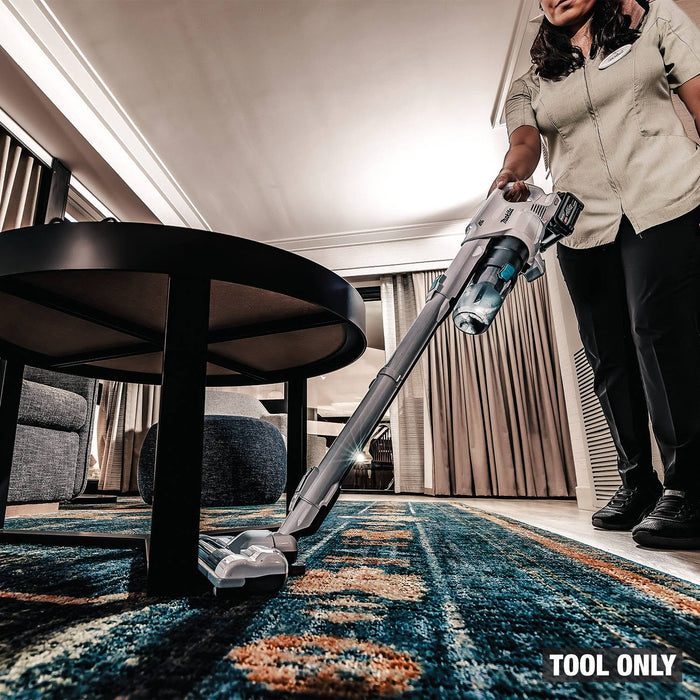 Makita GLC04Z 40V max XGT® Brushless Cordless Cyclonic Power Brush Head 4-Speed Compact Stick Vacuum, Tool Only