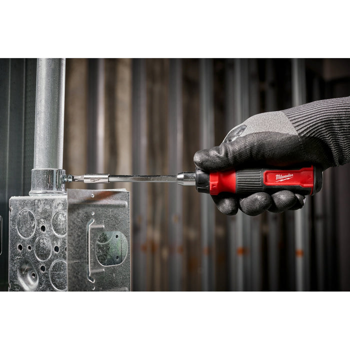 MILWAUKEE 14-IN-1 Ratcheting Multi-Bit & 8-IN-1 Ratcheting Compact Multi-Bit Screwdriver Set