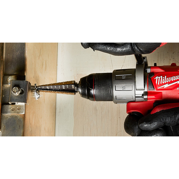 MILWAUKEE Cobalt Step Drill Bits