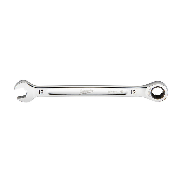 MILWAUKEE Ratcheting Combination Wrench - Metric