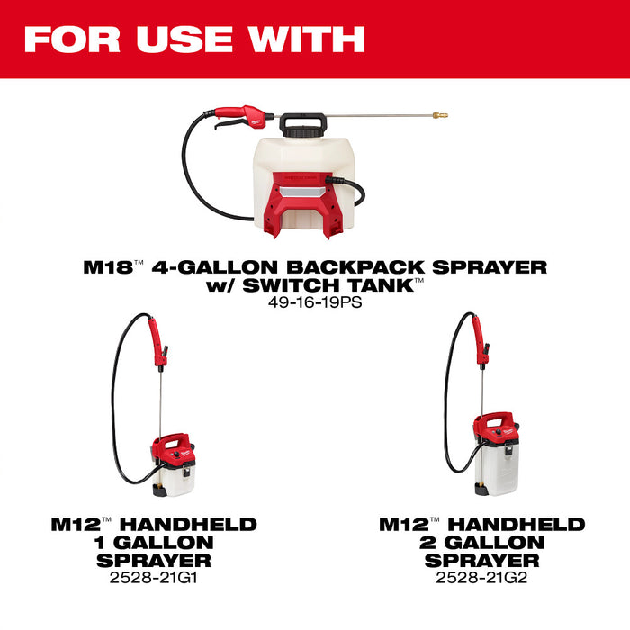 Milwaukee Tools 18” Short Sprayer Wand 49-16-2729