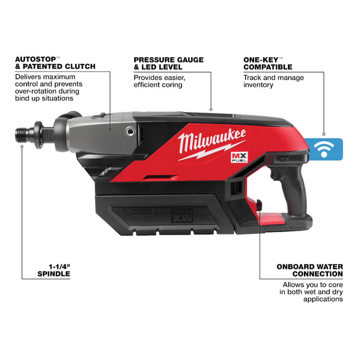 MILWAUKEE MX FUEL™ Handheld Core Drill Kit