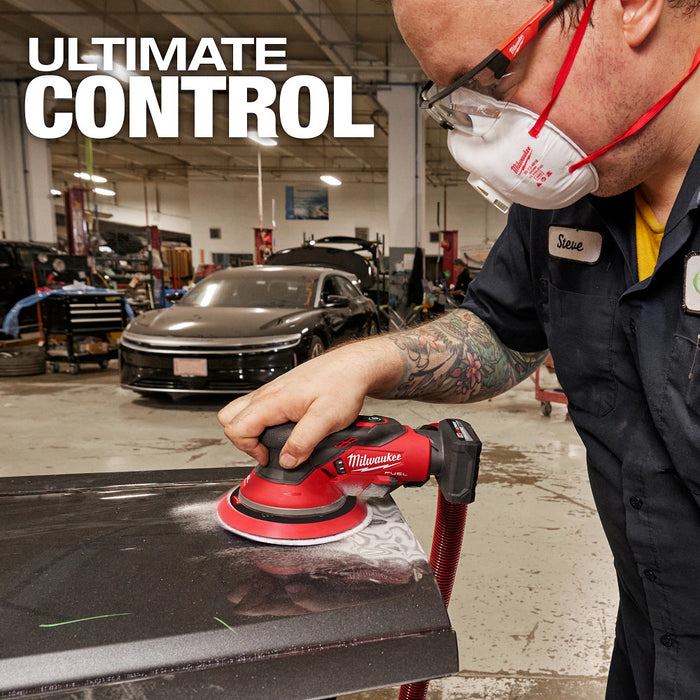 MILWAUKEE M12 FUEL 6" (3/16") Random Orbital Sander (Tool Only)