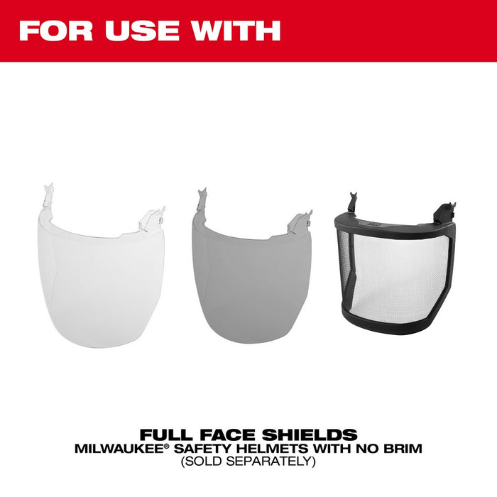 MILWAUKEE BOLT™ Full Face Shield Mount Replacement (No Brim Helmets Only)