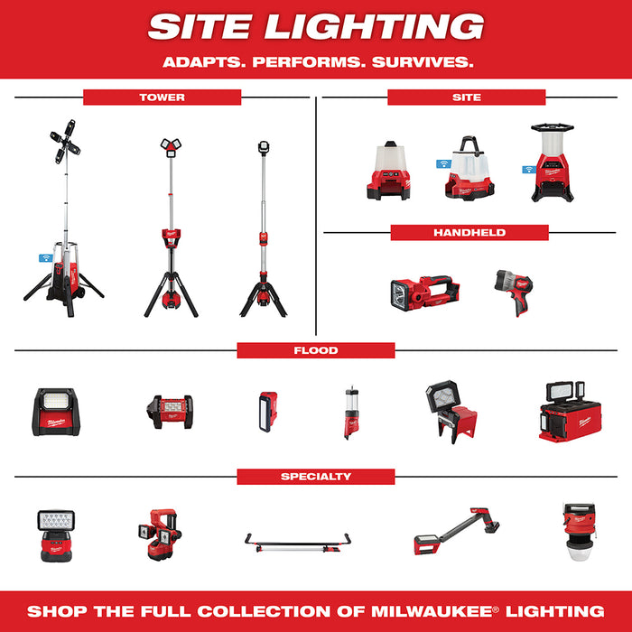 MILWAUKEE M18™ ROVER™ Luz de inundación de doble potencia (solo luz)