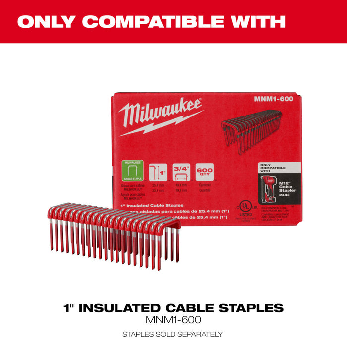 MILWAUKEE M12 Cable Stapler