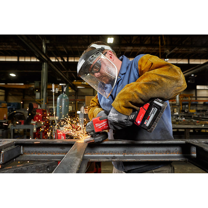 MILWAUKEE M18 FUEL 4-1/2" / 5" Braking Grinder w/ ONE-KEY & Paddle No Lock Switch Kit