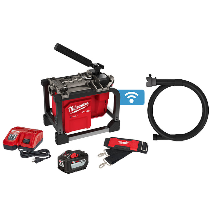 Máquina seccional MILWAUKEE M18 FUEL™ para kit de cables de 5/8" y 7/8"