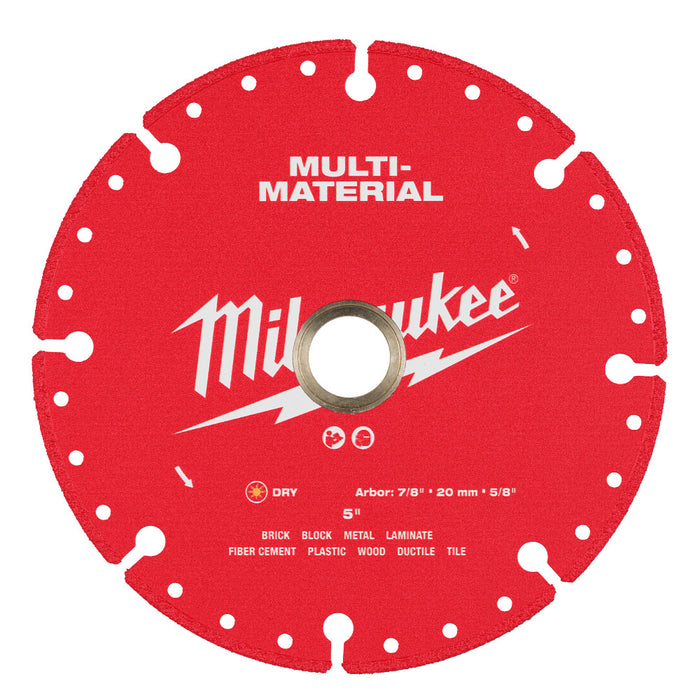 MILWAUKEE Multi-Material Diamond Blades