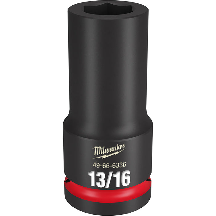MILWAUKEE SHOCKWAVE Impact Duty 3/4" Drive 13/16" Dado de 6 puntos de profundidad