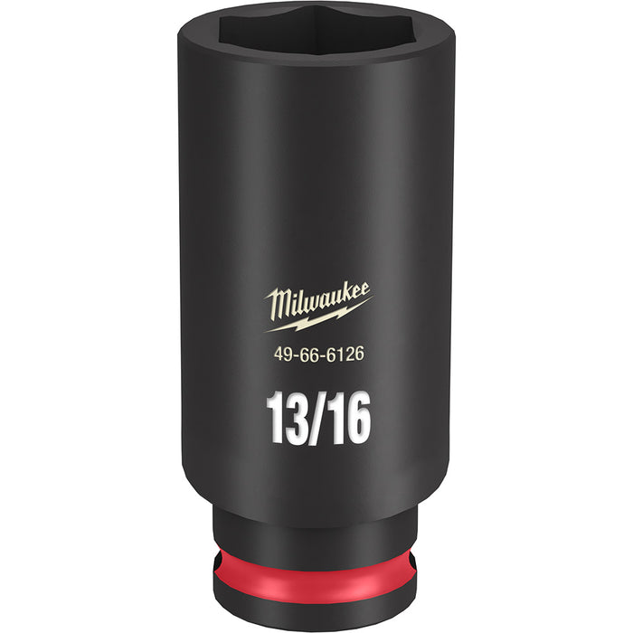 MILWAUKEE SHOCKWAVE Impact Duty 3/8" Drive 13/16" Dado de 6 puntos de profundidad