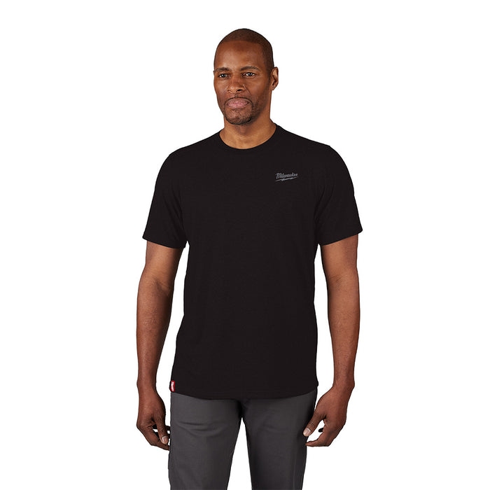Hybrid Work Tee - SS Black 2X