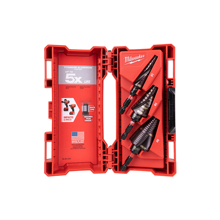 MILWAUKEE 3 PC. SHOCKWAVE™ IMPACT DUTY™ Kit (#1, #2, #4)
