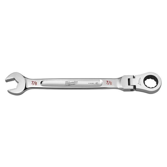 MILWAUKEE Flex Head Ratcheting Combination Wrench - SAE