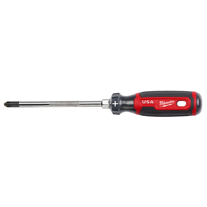 MILWAUKEE #3 Phillips 6" Cushion Grip Screwdriver